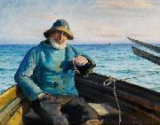 Michael Ancher, Fisherman from Skagen